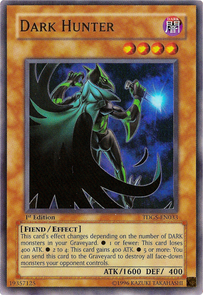 yugioh cards calgary Dark Hunter [TDGS-EN033] Ultra Rare