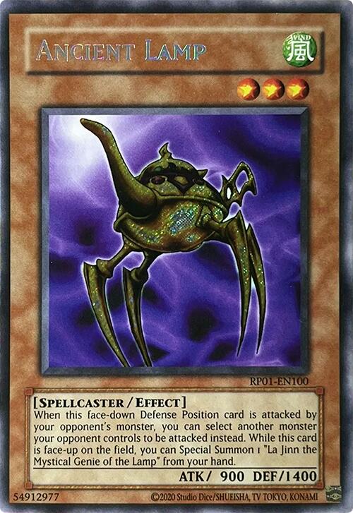 Ancient Lamp [RP01-EN100] Secret Rare