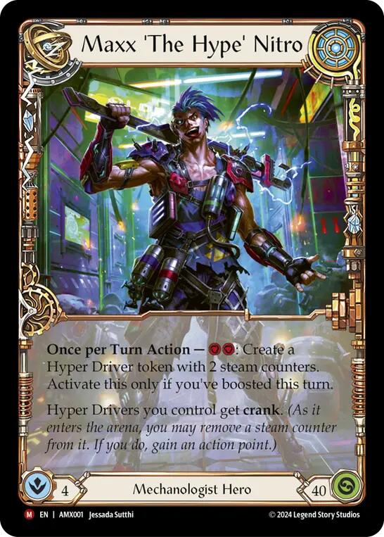 Maxx 'The Hype' Nitro [AMX001] (Armory Deck: Maxx Nitro)