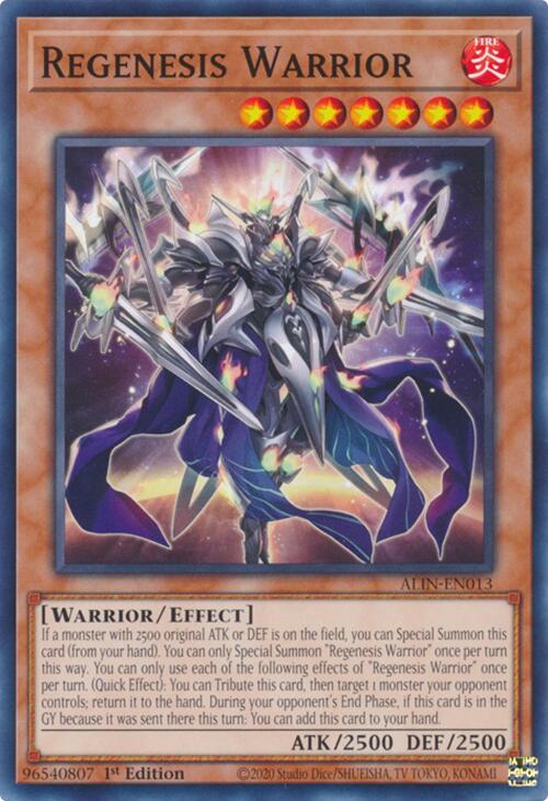 Regenesis Warrior [ALIN-EN013] Common