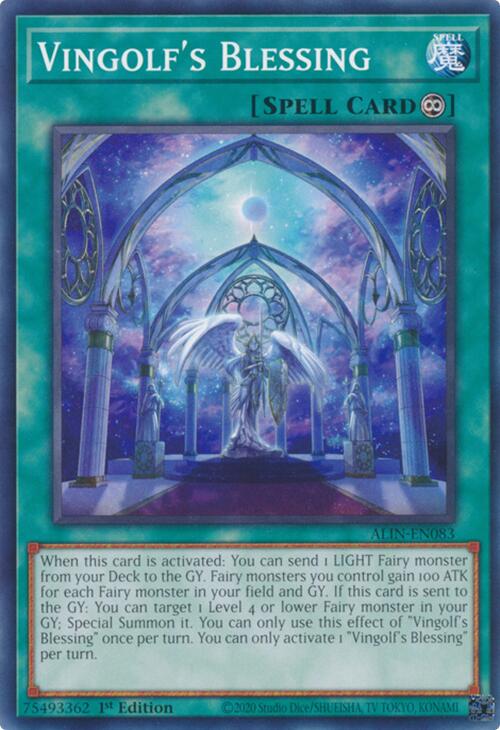 Vingolf's Blessing [ALIN-EN083] Common