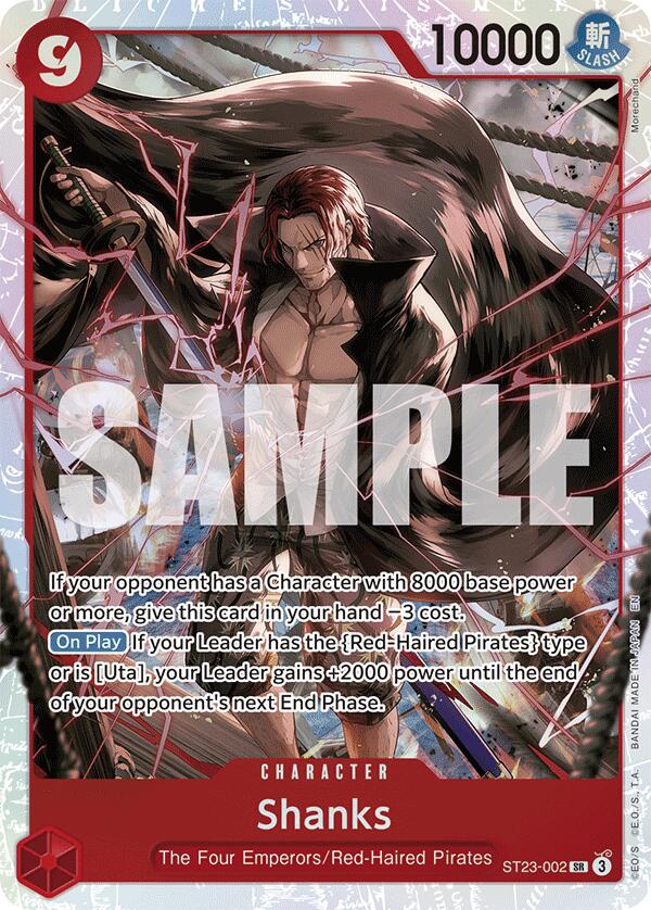 Shanks (002) [Starter Deck: Red Shanks]