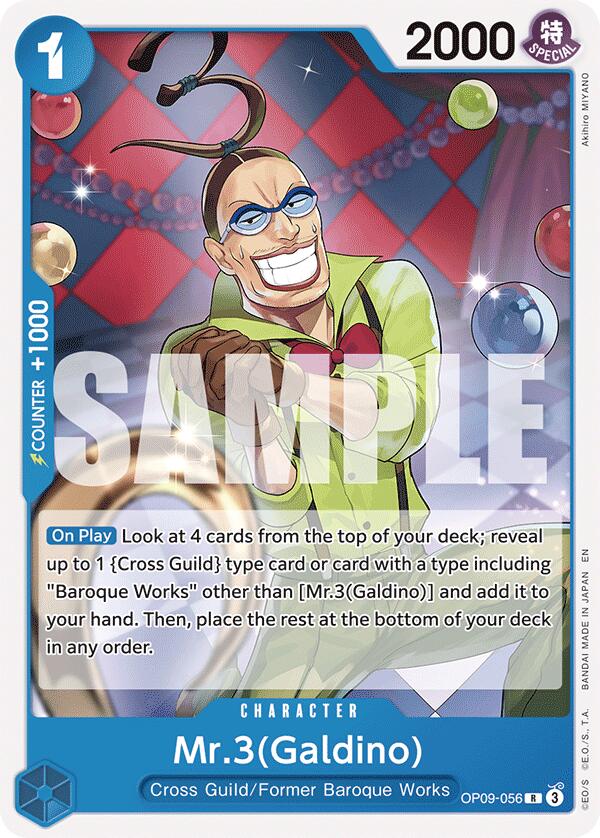 Mr.3(Galdino) (Reprint) [Starter Deck: Blue Buggy]