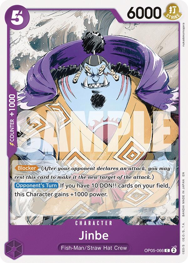 Jinbe (Reprint) [Starter Deck: Purple/Black Monkey.D.Luffy]