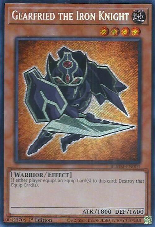 Gearfried the Iron Knight [BLMM-EN004] Secret Rare