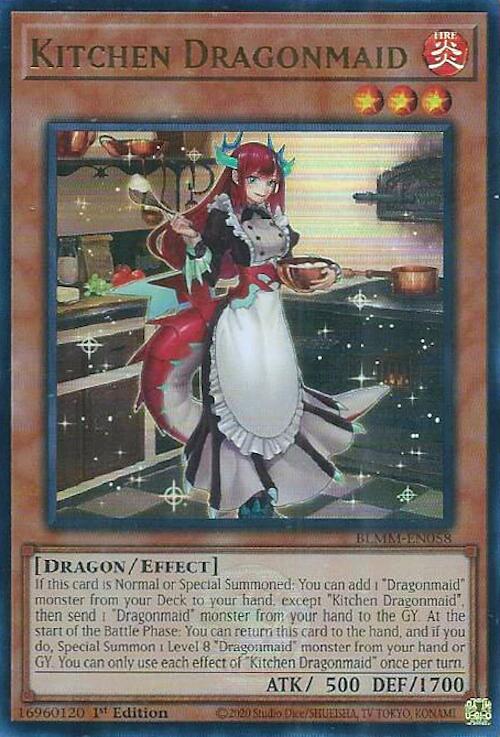 Kitchen Dragonmaid [BLMM-EN058] Ultra Rare