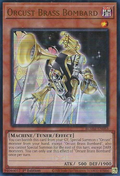 Orcust Brass Bombard [BLMM-EN083] Ultra Rare