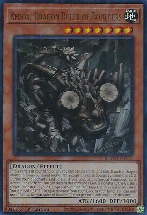 Redox, Dragon Ruler of Boulders [BLMM-EN117] Ultra Rare