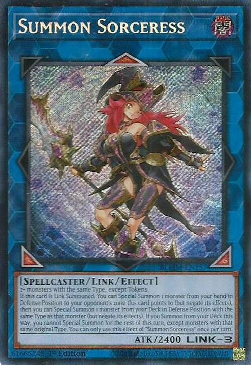 Summon Sorceress [BLMM-EN157] Secret Rare