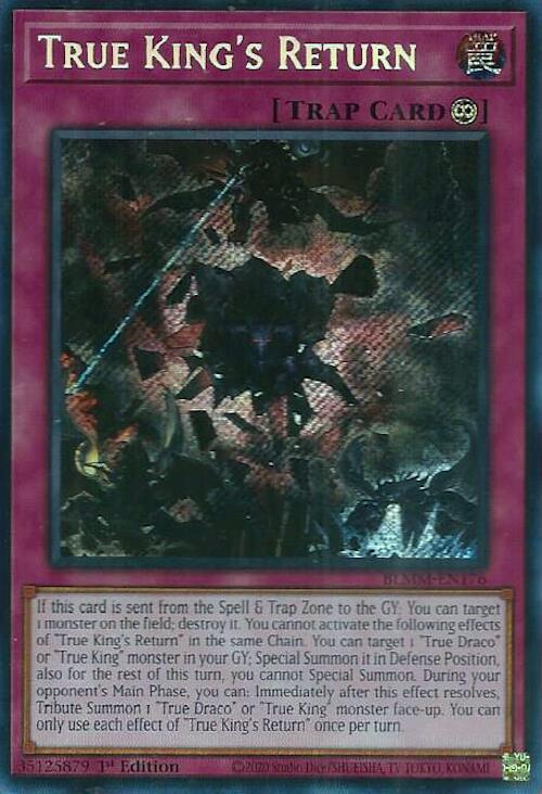 True King's Return [BLMM-EN176] Secret Rare