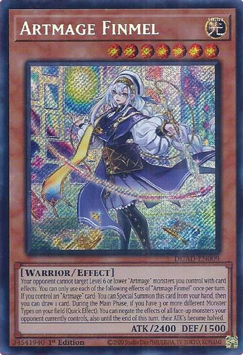 Artmage Finmel [DUAD-EN009] Secret Rare