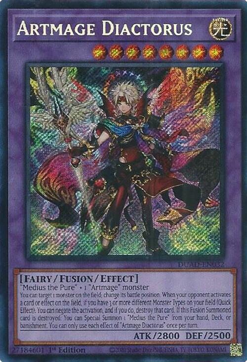 Artmage Diactorus [DUAD-EN032] Secret Rare