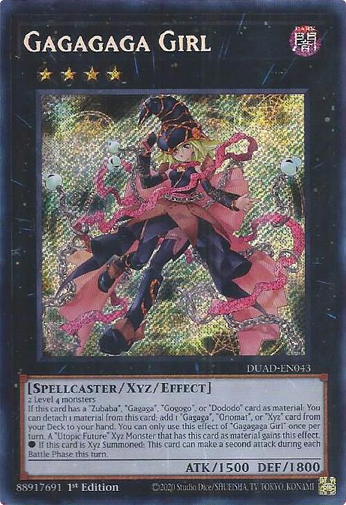 Gagagaga Girl [DUAD-EN043] Secret Rare