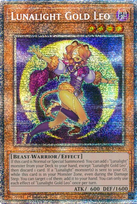 Lunalight Gold Leo (Starlight Rare) [DUAD-EN005] Starlight Rare