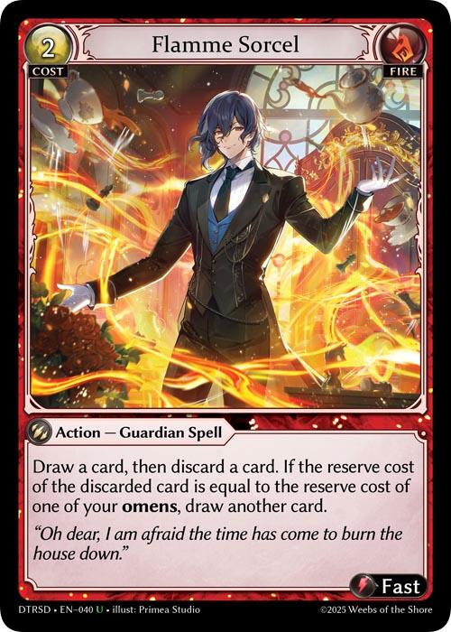 Flamme Sorcel (40) [Distorted Reflections Starter Decks]