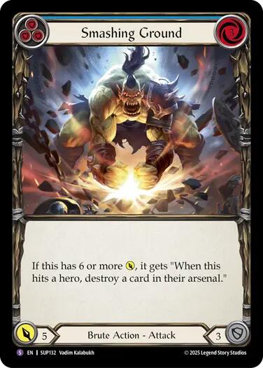 Smashing Ground [SUP132] (Super Slam)