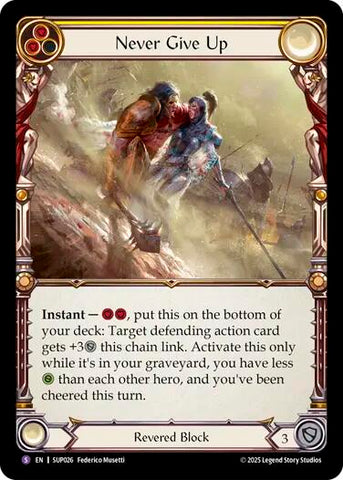 Never Give Up [SUP026] (Super Slam)