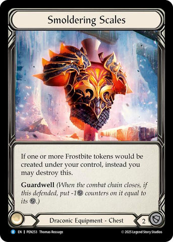 Smoldering Scales [PEN253] (Compendium of Rathe)  Cold Foil
