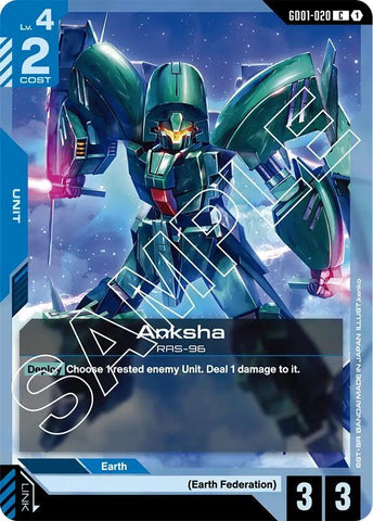 Anksha (GD01-020) [Newtype Rising]