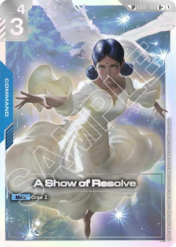 A Show of Resolve (SP) (U+) - Steel Requiem (GD03)