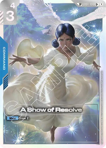 A Show of Resolve (SP) (U+) - Steel Requiem (GD03)