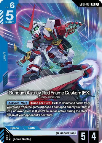 Gundam Astray Red Frame Custom (EX) - Eternal Nexus (EB01)