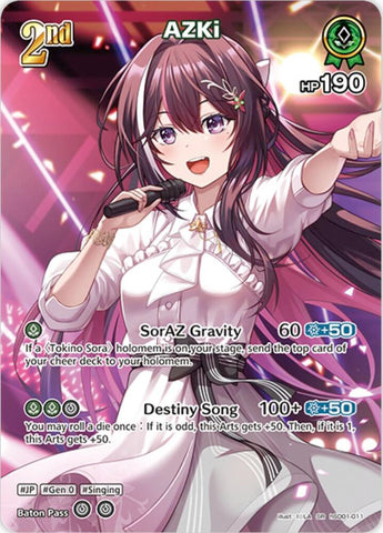 AZKi (SR) (hSD01-011) - Blooming Radiance (BP01E)