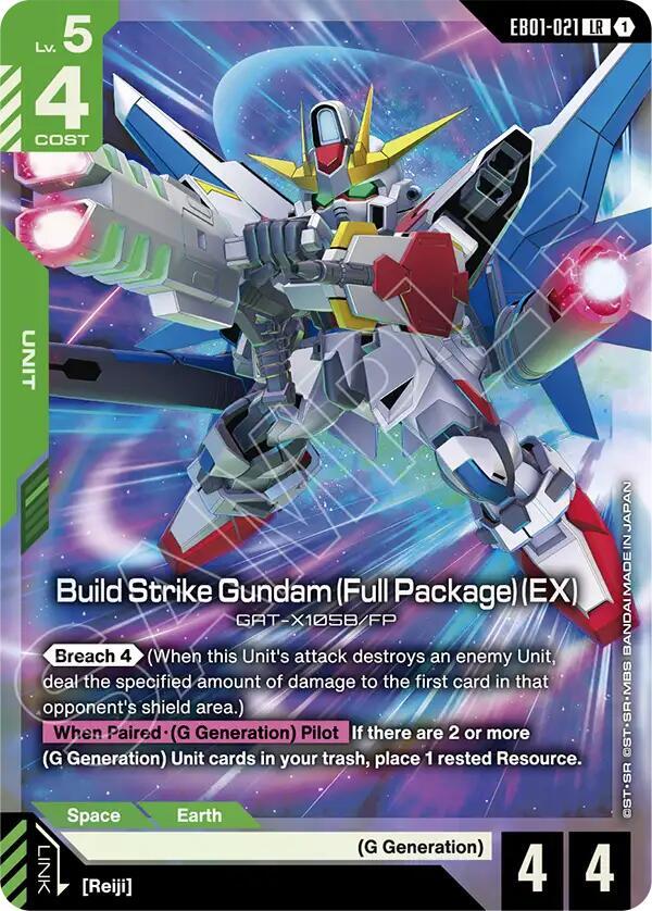 Build Strike Gundam (Full Package) (EX) - Eternal Nexus (EB01)