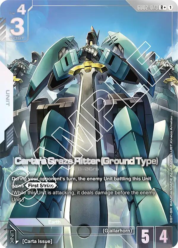 Carta's Graze Ritter (Ground Type) (R+) - Dual Impact (GD02)