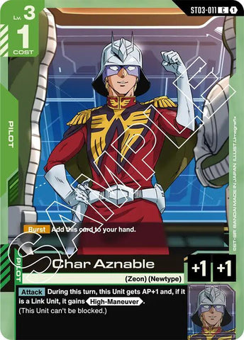 Char Aznable (ST03-011) [Zeon's Rush]