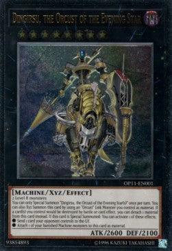 8 star yugioh cards Dingirsu, the Orcust of the Evening Star [OP11-EN001] Ultimate Rare