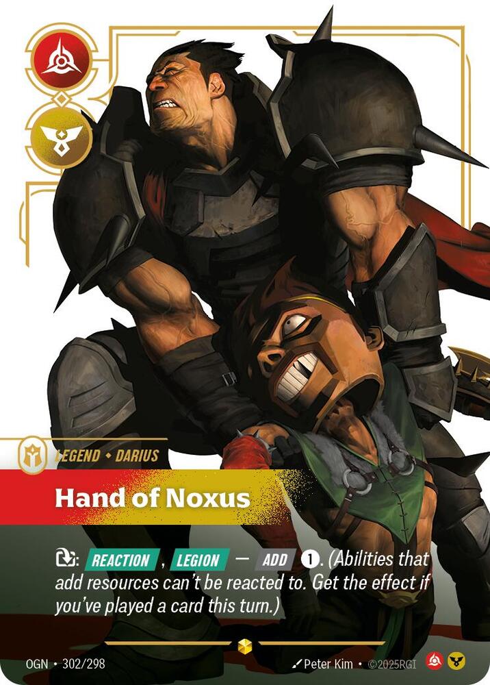 Darius - Hand of Noxus (Overnumbered) - Origins (OGN)