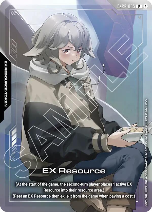 EX Resource (EXRP-005) (Premium Card Collection Gundam Assemble - PC01A) - Promotional EX Resource Tokens (EXRP)