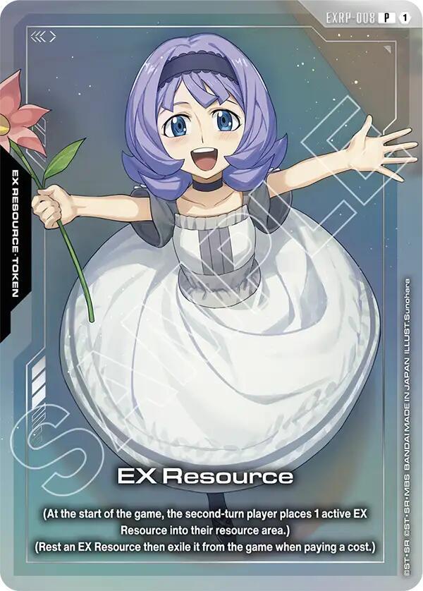 EX Resource (EXRP-008) (Premium Card Collection Gundam Assemble - PC01A) - Promotional EX Resource Tokens (EXRP)