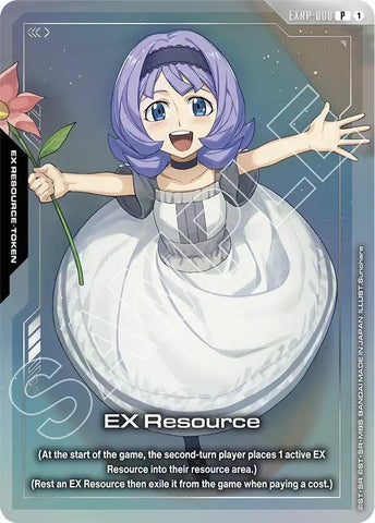 EX Resource (EXRP-008) (Premium Card Collection Gundam Assemble - PC01A) - Promotional EX Resource Tokens (EXRP)
