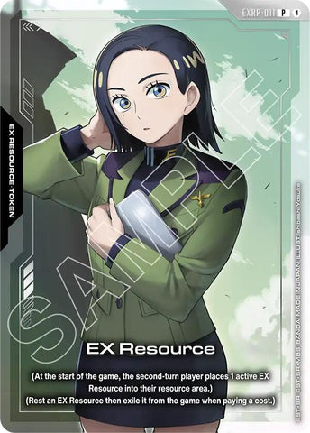 EX Resource (EXRP-011) (Mobile Suit Gundam GQuuuuuuX) - Promotional EX Resource Tokens (EXRP)