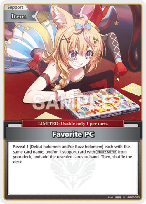 Favorite PC (U) - Ayakashi Vermilion (HBP06E)