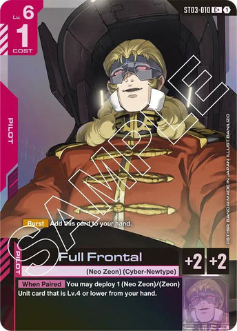 Full Frontal (C+) - Starter Deck 03: Zeon's Rush (ST03)