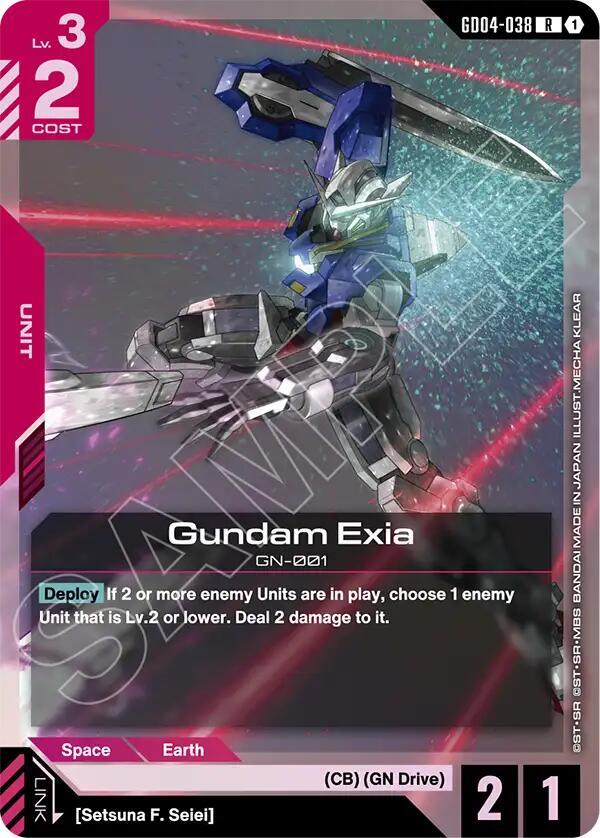 Gundam Exia (GD04-038) - Phantom Aria (GD04)
