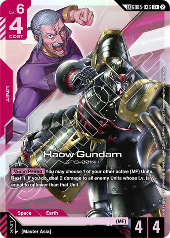 Haow Gundam (R+) (Link Rare) - Freedom Ascension (GD05)
