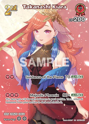 Takanashi Kiara (SR) (hBP01-067) - Blooming Radiance (BP01E)
