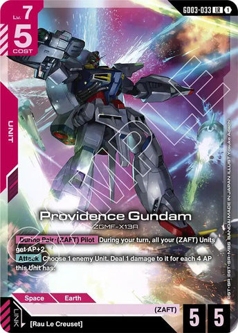 Providence Gundam - Steel Requiem (GD03)