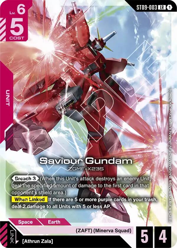 Saviour Gundam - Starter Deck 09: Destiny Ignition (ST09)