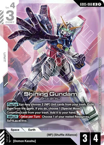Shining Gundam (GD05-066) - Freedom Ascension (GD05)