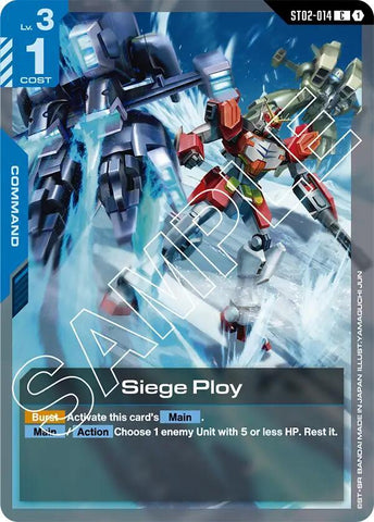 Siege Ploy (ST02-014) [Wings of Advance]