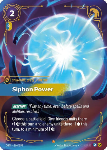 Siphon Power - Origins (OGN)