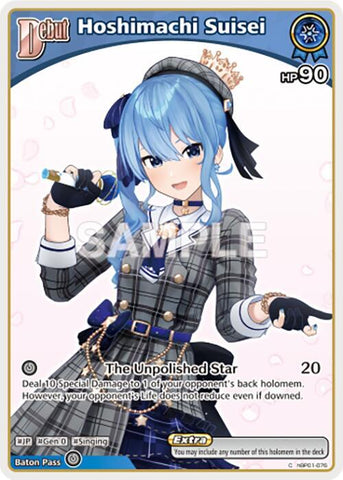 Hoshimachi Suisei (C) (hBP01-076) - Blooming Radiance (BP01E)