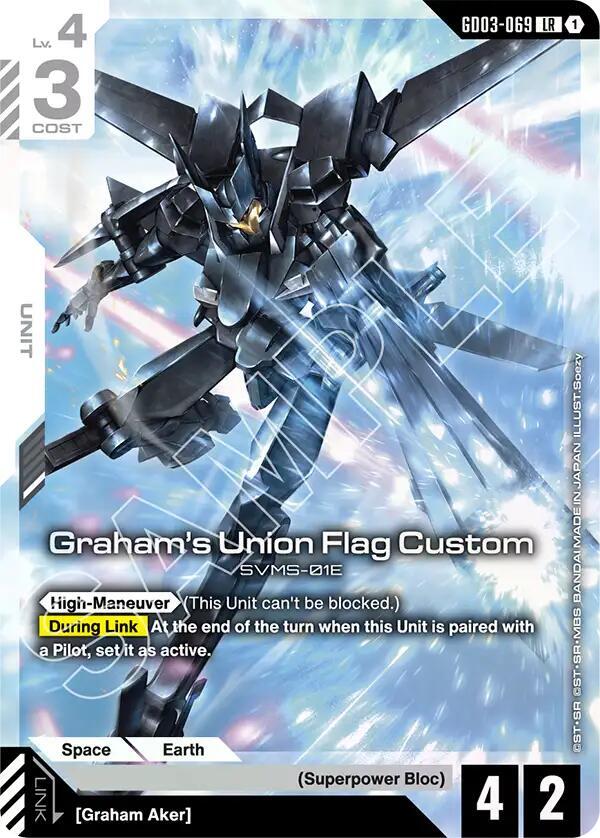 Graham's Union Flag Custom - Steel Requiem (GD03)