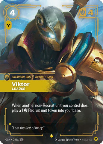 Viktor - Leader (Alternate Art) - Origins (OGN)