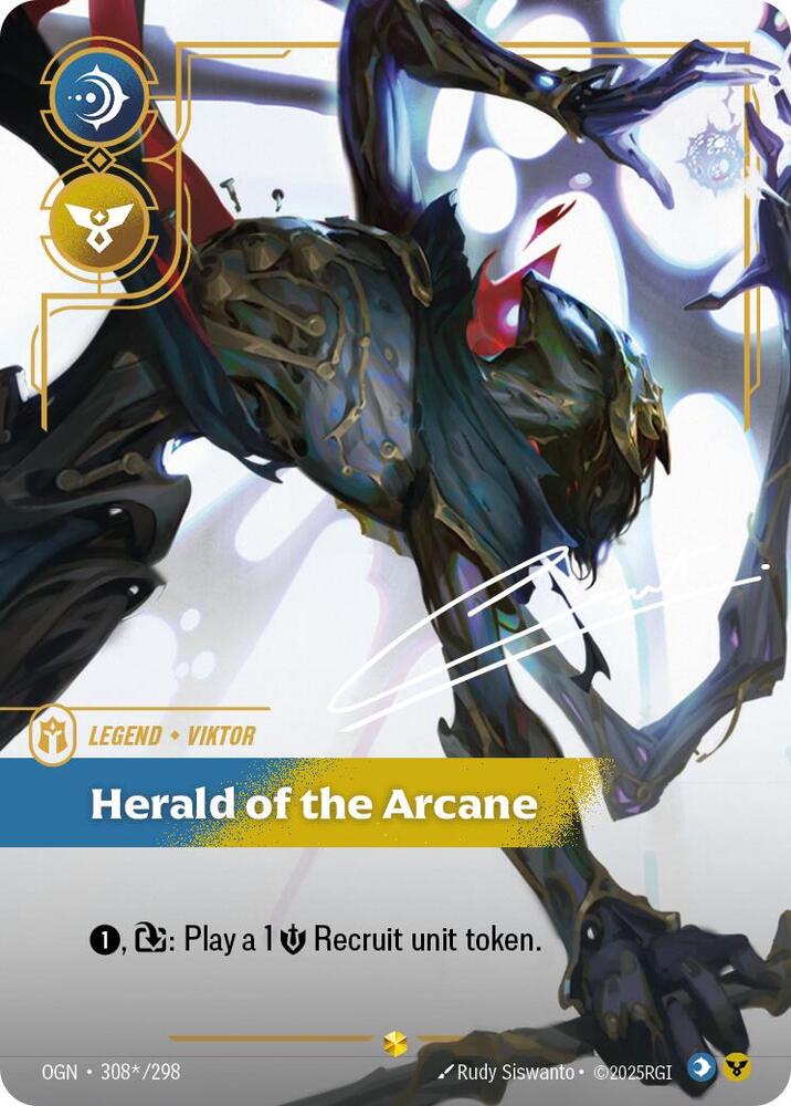 Viktor - Herald of the Arcane (Signature) - Origins (OGN)